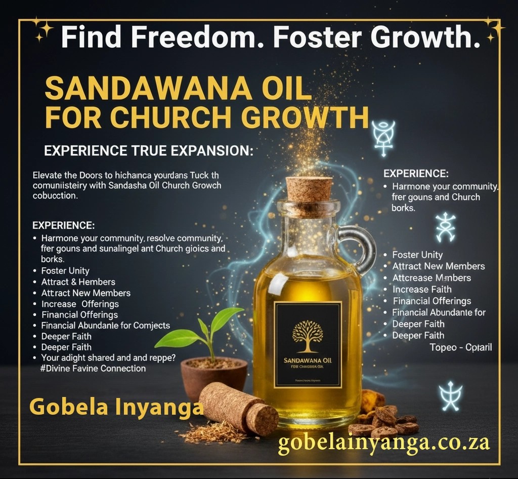 Sandawana Oil for Church